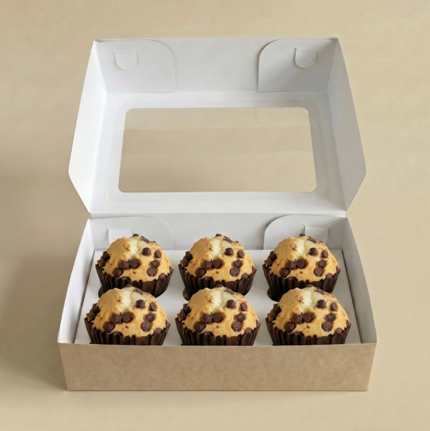 Muffin con Chispas de Chocolate